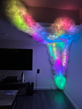 DIY, Cloud lights, Cloud wall, Cloud Ceiling, leds, ambiance, wall panels moss panels, flower panels, instagram backdrop, Tik tok DIY, led, Flower wall, Cozy, fluffy clouds, enchanting atmospheres in homes, offices, or event venues, fake cloud