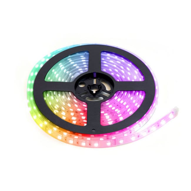 LED Strip (SMART) | RGBIC - Alexa Compatible - Thunder effect - Rainbow | Great for cloud ceiling