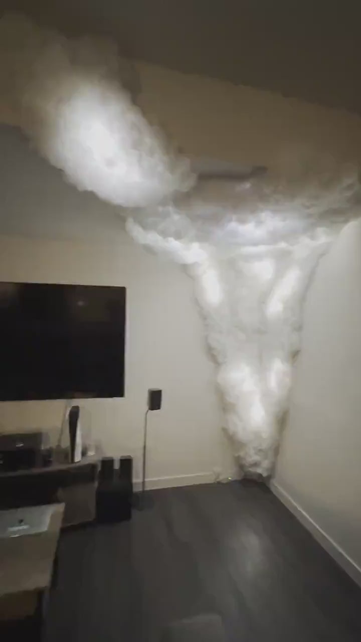 Cloud Textured Panels | Tik Tok Cloud Ceiling (18 Panels) - No Glue No Mess - Cloud Lights Made Easy